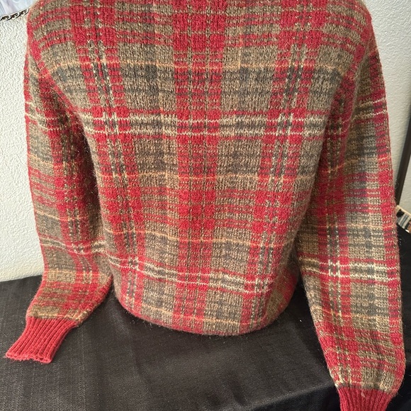 Denim Supply Ralph Lauren Vintage  Shetland Wool Knit Sweater Women’s Size M - Picture 5 of 7